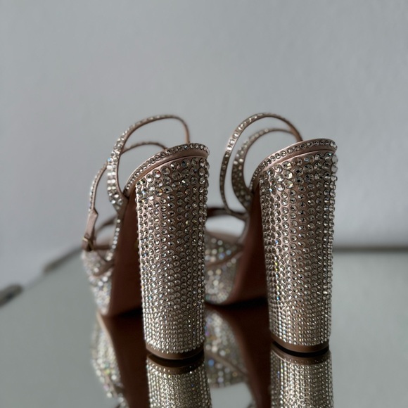 New AQUAZZURA Sinner Crystal Plateau 140 38 $2,495 - Picture 16 of 17